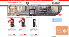 Desktop Screenshot of leica-disto.com